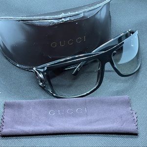 GUCCI 2919/S BLACK HORSESHOE LOGO SUNGLASSES